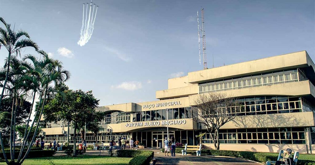 Paço Municipal Joaquim Aleixo Machado, em Itapetininga